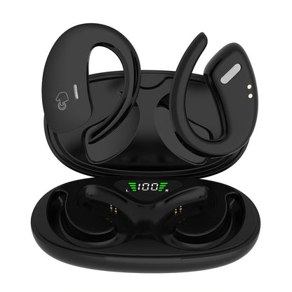 90H Wireless Earphones ENC Noise Cancellation 3D Deep Bass Secure Earhook Sport Running Earbuds Long Battery Life Bluetooth Compatible iOS Android Black White Green