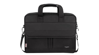 15.6 Inch Laptop Bag Business Messenger Briefcase – Multi-Compartment Shoulder Bag with Removable Strap, Luggage Sleeve, Foam-Padded Laptop Sleeve, Perfect Gift for Men & Women Professionals & Travelers