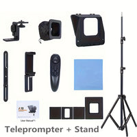 Teleprompter And Stand