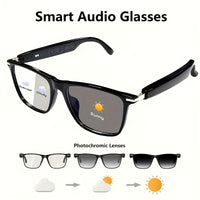 Black Plastic Frame + Photochromic Lenses