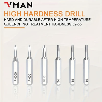 142-in-1 Electric Precision Screwdriver Tool Kit, Rechargeable Cordless Electric Screwdriver with 120 Bits & 22 Repair Tools, for iPhone MacBook PC Tablet PS4 Xbox Nintendo DIY Electronics Repair