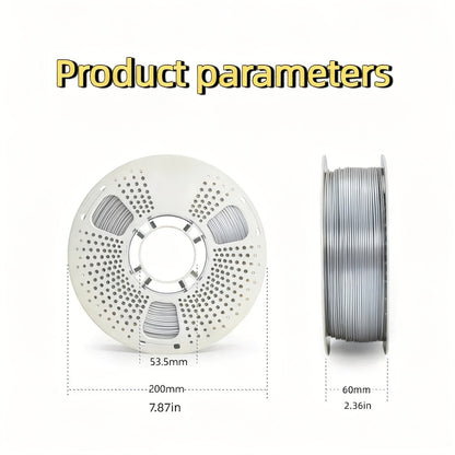 PETG Filament 1.75mm 1kg Vacuum Packed – High Toughness Smooth Printing 3D Printer Filament 2.2lb ±0.03mm | Waterproof Heat-Resistant PETG Spool for Hobbyists Beginners FDM Printers