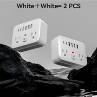 2pcs white+white