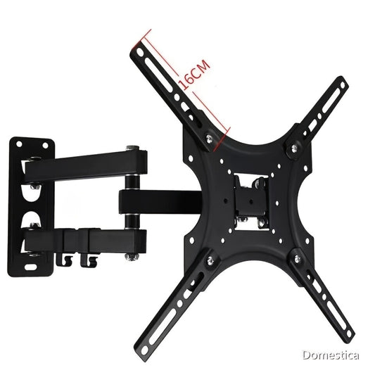 Full Motion TV Wall Mount 22-55 Inch – Heavy Duty Swivel Tilt Articulating Arm, Holds 88 lbs, VESA 75x75 to 400x400, Fits LED LCD OLED Flat Curved Screens, Cable Management, Easy Install