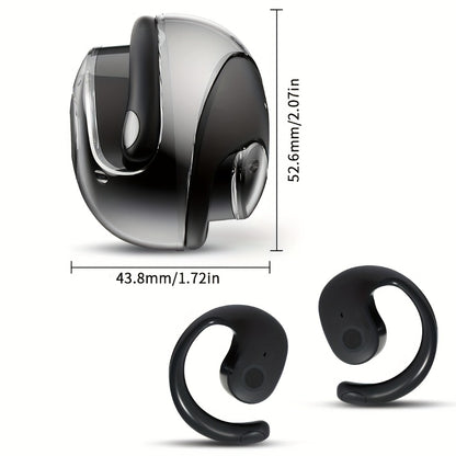 144-Language AI Real-Time Translation Earbuds, Two-Way Interpreter Earphones USB & Battery Rechargeable with Carrying Pouch, for Travel Business Shopping Learning Language Study