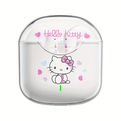 Kuromi My Melody Pompompurin Wireless Earbuds Authorized – 5 Cute Sanrio Character Styles Bluetooth Headphones for Daily Exercise Calls Learning – Holiday Birthday Gift for Girls Teens Women