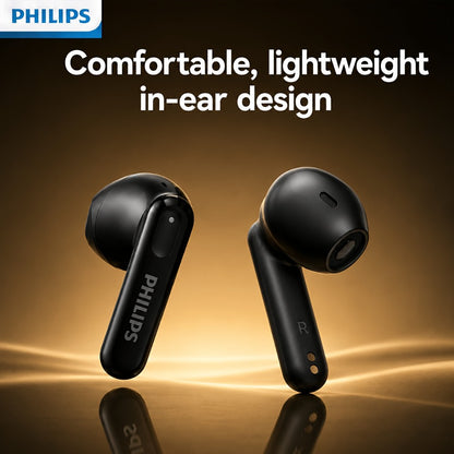 Mini Sport Wireless Earbuds Noise Canceling Stereo Bluetooth Headphones Comfortable Fit for Android iOS Running Gym Commuting Hands-Free Calls