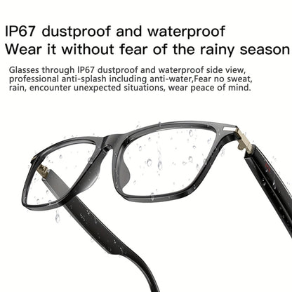 AI Smart Glasses with Real-Time Translation for 160+ Languages, ChatGPT Voice Assistant, HD Calls & Hi-Fi Music – Open-Ear Audio Glasses for Men & Women