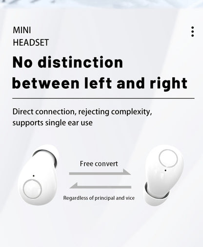 Invisible Sleep Earbuds Bluetooth 5.4 Mini Ultra Compact True Wireless – Noise Cancelling Hi-Fi All Day Wear Touch Control USB-C for Running Sleeping Compatible with All Phones