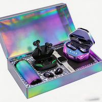 4 PCS 2 Headphones + Speaker with Free Watch