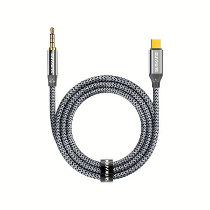 USB C to 3.5mm Audio Adapter with DAC Chip | SUNKANDI TRRS Headphone Jack Converter for iPhone 15 16 Galaxy S24 S23 iPad MacBook & All USB-C Devices – Hi-Fi Car Stereo Cord