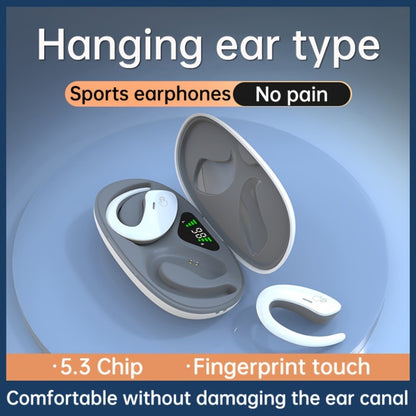 90H Wireless Earphones ENC Noise Cancellation 3D Deep Bass Secure Earhook Sport Running Earbuds Long Battery Life Bluetooth Compatible iOS Android Black White Green