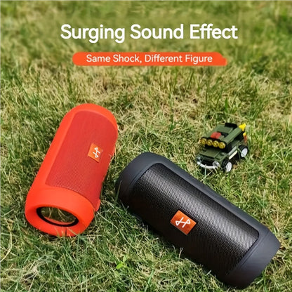 5.1 Channel Surround Sound Portable Wireless Bluetooth Speaker – USB-C Rechargeable Lithium Battery Speaker for Smartphones, Tablets, Outdoor Parties & Smart Devices, Stereo Audio System