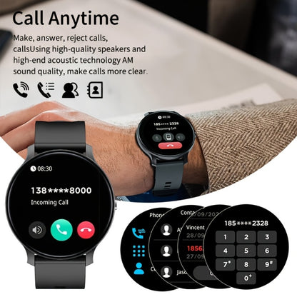 IP68 Waterproof Fitness Tracker Smartwatch, SIM-Free Wireless Calling, Music Control, Step Counter Pedometer & Distance Meter, 100+ Sport Modes, Heart Rate SpO2 Sleep Tracker, Rechargeable Battery – Android & iPhone Compatible