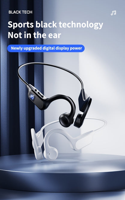 Open Ear Sports Headphones with Microphone 15-Hour Battery True Wireless Bluetooth Earphones for Running Exercising Cycling Gym Workout Awareness Mode
