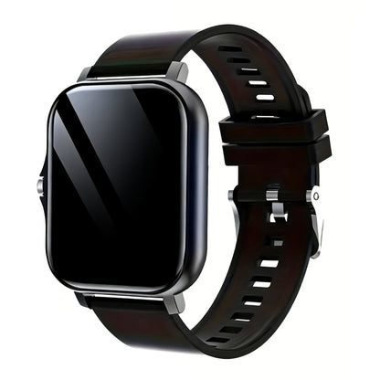 Calling Smartwatch for Men Women Heart Rate Monitor Sleep Tracker Multiple Sport Modes Music Control Weather IP67 Waterproof Magnetic Charging Android iPhone Compatible – Black Pink Silver Gold
