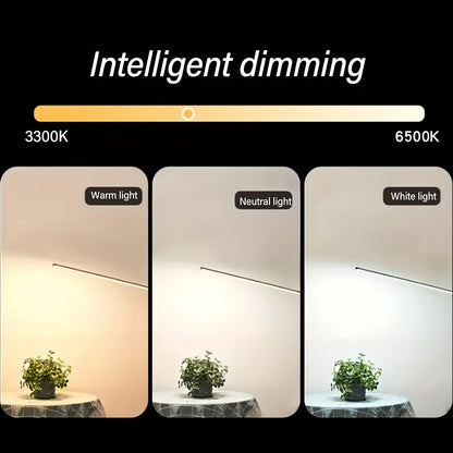 Gooseneck LED Floor Lamp with Stepless Dimming – 3 Color Temperatures, Flexible Neck, Eye-Care LED Smart Reading Lamp for Living Room, Bedroom & Home Office | Tri-Color Adjustable Standing Light