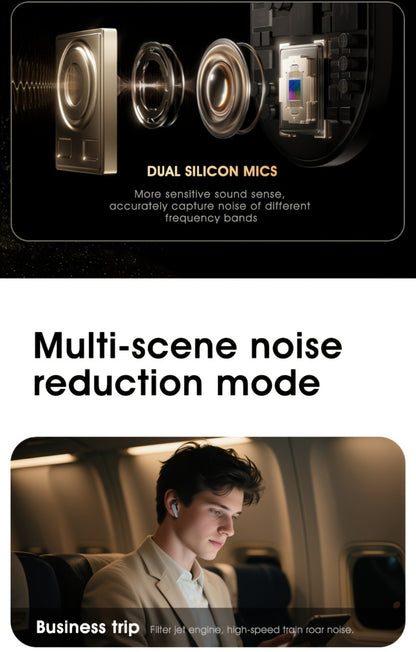 Acer Mini In-Ear Wireless Earbuds Bass Stereo Touch Control, Noise Cancelling Microphone Bluetooth 5.4, Portable Lightweight Long Battery Life, Compatible with Phone Laptop Tablet Mobile, for Exercise