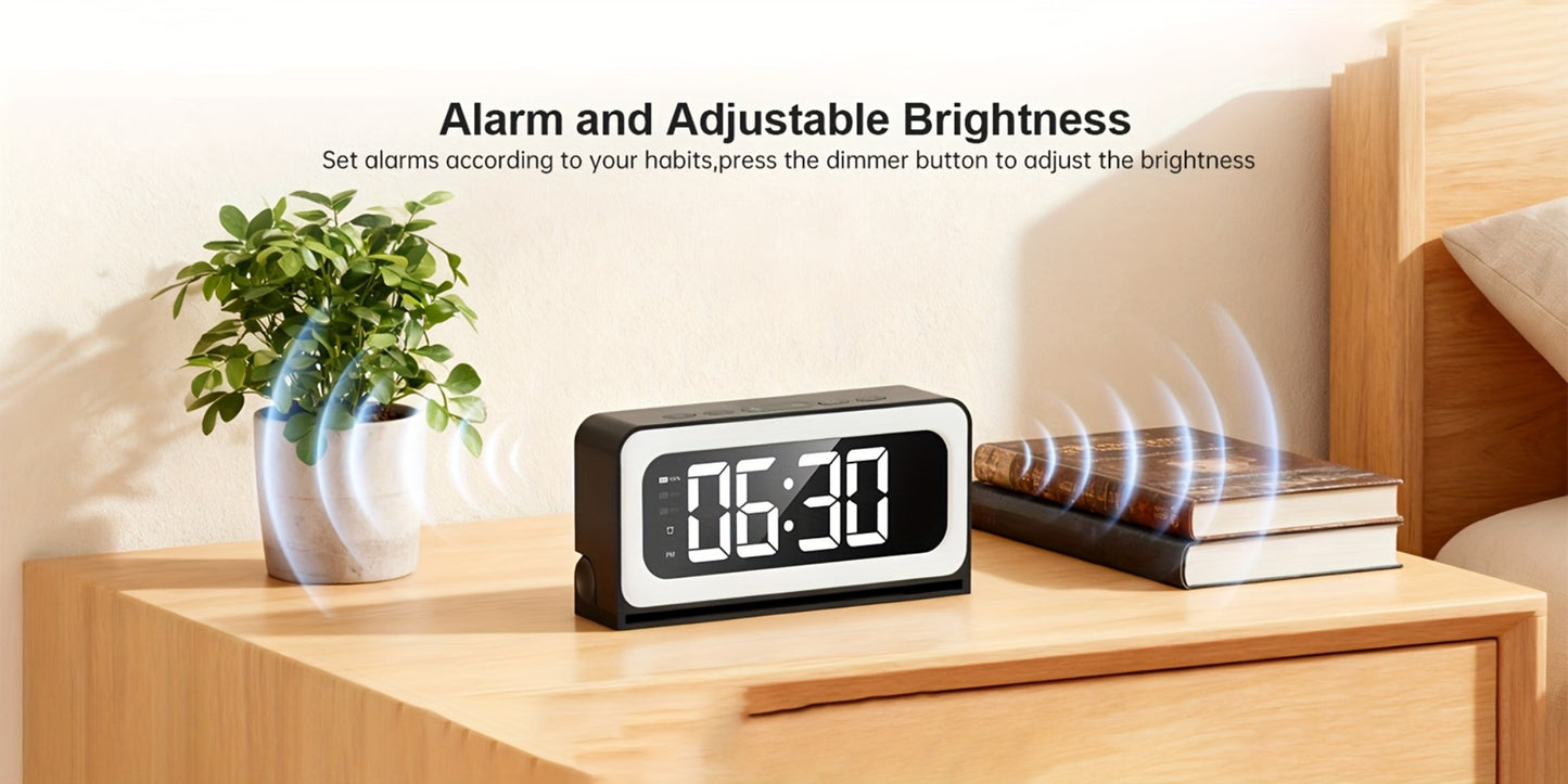 2K WiFi Clock Camera for Home, 5GHz & 2.4GHz Dual Band Wireless Indoor Security Camera, Nanny Cam Baby Monitor Dog Camera, Full Color Night Vision, Motion Detection, Two-Way Talk, Hidden Design