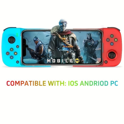 Bluetooth Wireless Gamepad Controller for iPhone Android PC Tablet Steam Deck – Rechargeable, Ergonomic Design, Multiple Colors, Compatible with PUBG COD Mobile Genshin Impact