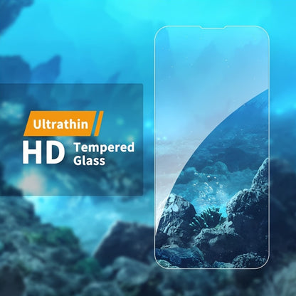 Tempered Glass Screen Protector 5-Pack for iPhone – 9H+ HD Clear, Fingerprint Resistant, Bubble-Free Easy Apply, iPhone 11 12 13 14 15 16 17 Pro Max Plus Air XR X XS Compatible