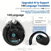 JM16-Smart AI Translation-Teardrop Design-Black