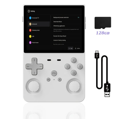 Linux Open Source Handheld Game Console L35 – 3.5 Inch IPS HD Display, Classic Emulators, Ultra-Long Battery Life, Multiple Setup Support, 64GB/128GB Storage, Perfect Holiday & Birthday Gift for Gamers