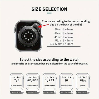 Apple Watch Band with Case Crystal Rhinestone Bling, Chameleon Color-Shift Strap + Shockproof Hard PC Cover, Compatible with Apple Watch Series 1-9 SE Ultra 38mm to 49mm S10 – Rose Gold Black Silver Women