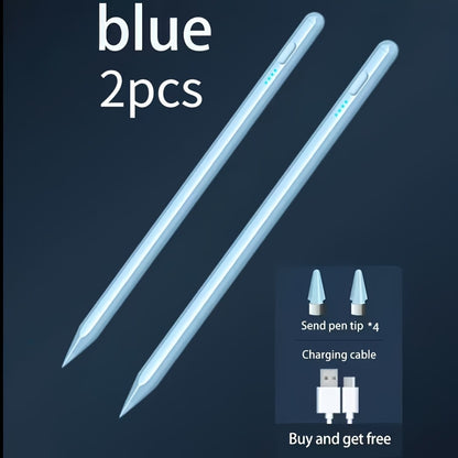 Stylus Pen for iPad & Android Tablets – Palm Rejection, Tilt Sensor, USB-C Charging, Compatible with iPad 6/7/8/9/10, Pro 11"/12.9"/M4, Air 3/4/5/6, Mini 5/6, All Android Tablets (Multi-Color)