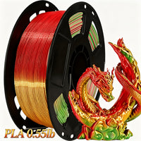 PLA Red + Green + Golden