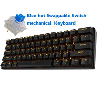 Hot Swappable Cyan shaft Black