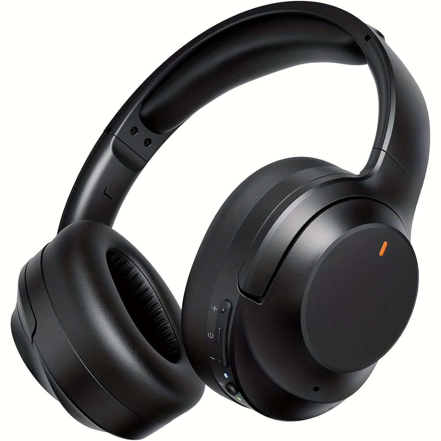 Hybrid ANC Over-Ear Wireless Headphones Hi-Fi Audio 45mm Drivers Memory Foam Ear Cups 30H Playtime ENC Microphone Bluetooth 5.3 for Travel Work Study Home Office