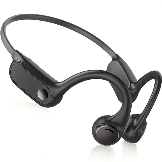 Sport Open Ear Headphones Wireless Bluetooth with Noise-Canceling Mic – Air Conduction Running Headphones 10H Playtime Open-Ear Stereo Headset for Workout Cycling Gym Outdoor Sports