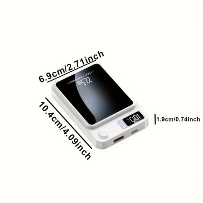Magnetic Power Bank 10000mAh MagSafe Compatible Wireless Portable Charger PD20W 22.5W Fast Charging LED Digital Display USB-C iPhone 15 14 13 12 Android 4 Colors