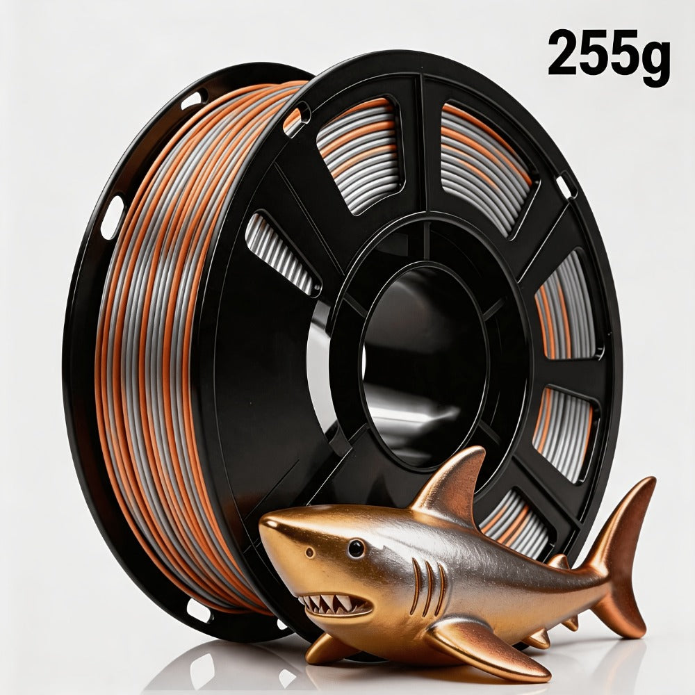 Rainbow PLA Filament 1.75mm Single Dual Triple Color Vacuum Packed – Neatly Wound High Precision ±0.02mm Smooth Printing 0.56lb 0.41lb | Rainbow Gradient PLA Spool for FDM 3D Printers Hobbyists