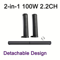 2-in-1 100W 2.2CH