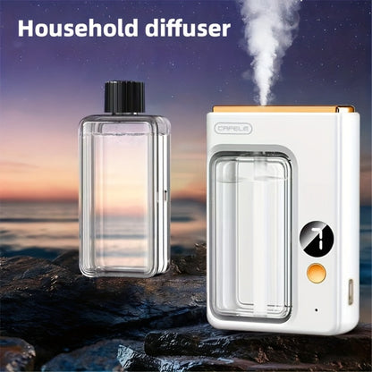 Essential Oil Diffuser for Home Bedroom – Large Capacity Ultrasonic Aroma Humidifier, 7-Level Mist, USB, Auto Shut-Off | Encounter Gardenia Hilton Shangri-La Ocean Scents | 1 or 3 Bottle Bundle