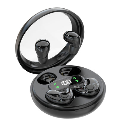 2-in-1 Wireless Earphones Couples Shared Audio Long Battery Life Clear Sound TV Movies Music Running Type-C Charging Condenser Mic Semi-Open iOS Android