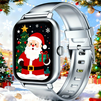Large Screen Smart Watch with HD Voice Calling, Unisex Bluetooth Smartwatch, Message Reminder, Multiple Sport Modes, Heart Rate Sleep Tracker, Compatible with iPhone & Android – Outdoor Daily Wear Gift Watch 8 Colors