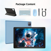 blue Tablet + Blue Keyboard