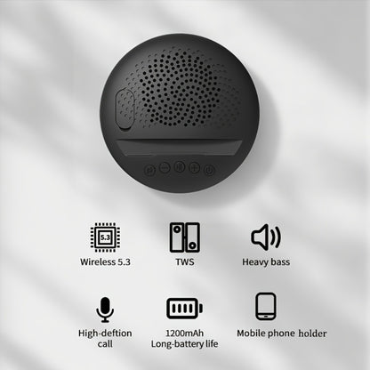 Multifunctional Bluetooth Speaker with Phone Stand & Pen Holder – Portable Wireless Speaker with Rope, Surround Sound, TWS, Built-in Microphone, for Home, Office, Car, Outdoor & Travel – Creative Gift