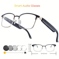 Golden frame + variable light lenses