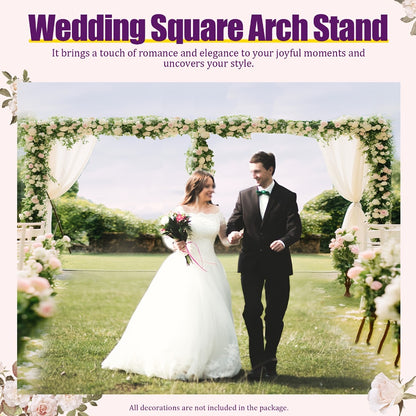 Pipe and Drape Backdrop Stand 10x20ft Heavy Duty Stainless Steel Portable Wedding Party Photography Background Support System with Base Kit for Stage Events Trade Show Display