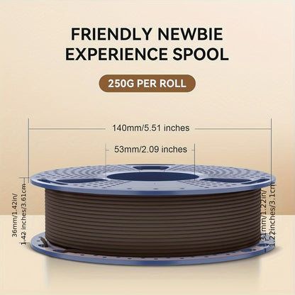Wood PLA Filament Bundle 4 Rolls 1.75mm 250g Each – SUNLU Walnut Logs Cherry Maple Neatly Wound Individually Vacuum Packed | Wood Fiber PLA for FDM 3D Printers Home Decor Beginner Bundle