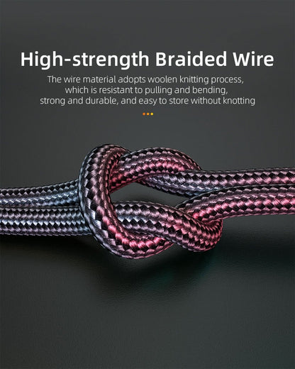 3.5mm TRRS Headphone Extension Cable with Mic Male to Female Stereo Audio Cable for Smartphone PC TV Headphone PS4 Car Audio Speaker Gaming