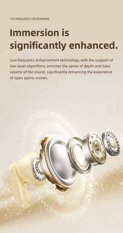Sleep Mini Earbuds 2 Pairs Wireless Bluetooth In-Ear Headphones Long Battery Life HD Calling 3 Colors Sport Use Single Compartment Case All Seasons