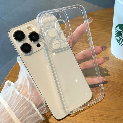 5-Pack Clear Shockproof iPhone Case Bundle Transparent Anti-Drop TPU Cover for iPhone 16 15 14 13 12 11 X XS Pro Max Plus – Value Pack for Family Men Women Kids Seniors