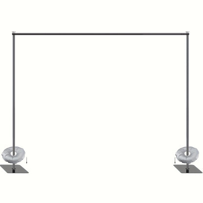 Adjustable Backdrop Stand 10x6.5ft Heavy Duty Metal Background Support System | Photo Studio, Wedding, Birthday Party & Event Photography Stand with Carrying Bag