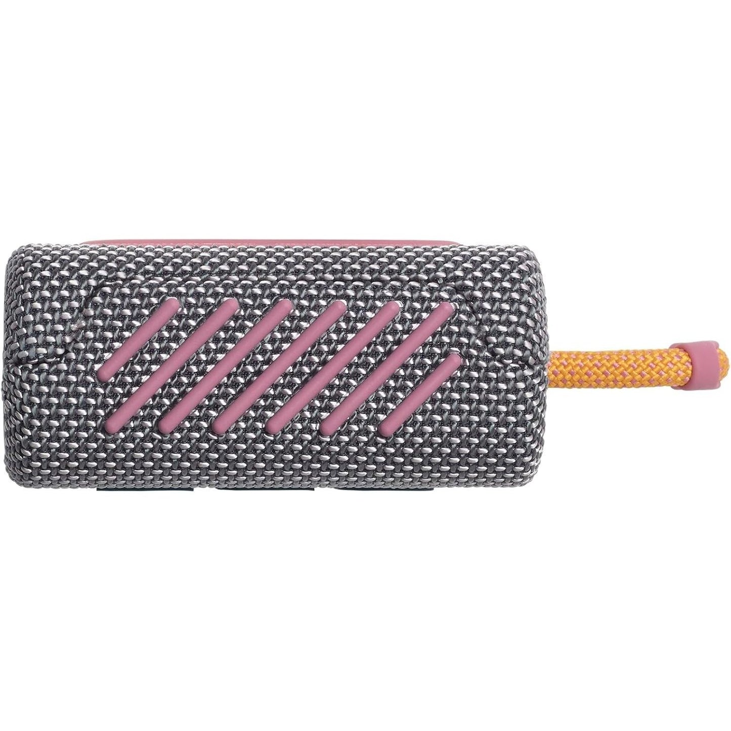 JBL Go 3 IP67 Waterproof Portable Bluetooth Speaker, Big Audio & Punchy Bass, 5-Hour Playtime, USB-C Fast Charge, Rugged Fabric Design with Carry Loop for Outdoor Travel Beach Shower