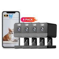 4 PACK Black Camera